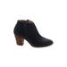 Madewell Ankle Boots: Black Solid Shoes - Women's Size 8 - Almond Toe