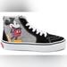 Vans Shoes | Kids Vans Sk8-Hi Disney Mickey Mouse | Color: Black/Gray | Size: 4.5b