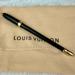 Louis Vuitton Office | Louis Vuitton Black And Gold Agenda Or Planner Ink Pen With Dust Bag | Color: Black/Gold | Size: 4.25” Approximately