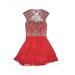 Cocktail Dress - Party: Red Dresses - Women's Size 2