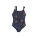 Cat & Jack One Piece Swimsuit: Blue Sporting & Activewear - Kids Girl's Size 6