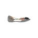 J.Crew Flats: Gray Print Shoes - Women's Size 8 1/2 - Pointed Toe