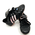 Adidas Shoes | Adidas Kids Soccer Cleats Sz 11k Black Pink Lace Up | Color: Black/Pink | Size: 11g