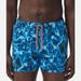 Burberry Swim | Burberry 'Greenford' Sea Print Swim Trunks In Bright Blue Sz S (28-30) | Color: Blue | Size: S