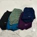 Nike Shorts | 5 Pairs Of Nike Shorts | Color: Black/Blue/Green/Purple | Size: S