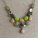 J. Crew Jewelry | Chunky Gold, Pink & Green Statement Necklace // J. Crew | Color: Green/Pink | Size: Os