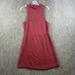 Free People Dresses | Free People Mary Jane Dress Women's Medium Maroon Wine Sleeveless Ribbed | Color: Red | Size: M
