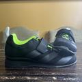 Adidas Shoes | Adidas Adipower Weightlifting 2 [ Men's Size 7.5] Shoes Black/Green Gz2859 | Color: Black/Green | Size: 7.5