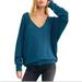 Free People Tops | Free People Santa Clara Thermal Top | Color: Blue | Size: S