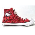 Converse Shoes | Converse Chuck Taylor All Star Hello Kitty Bows Red Men's 7 Women's 9 - Rare | Color: Black/Red | Size: 9