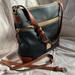 Dooney & Bourke Bags | Dooney & Bourke Crossbody Or Shoulder Bag Black Pebble Leather Bag | Color: Black/Brown | Size: Os