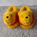 Disney Shoes | Disney Pooh Vintage Plush Slippers Little Kids 11/12 | Color: Red/Yellow | Size: 11-12