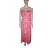 Free People Dresses | Anthropologie Free People Multi Color Floral Cotton Slip Midi Summer Dress 4 | Color: Pink/White | Size: 4