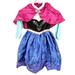 Disney Costumes | Disney Girls Size 4 Frozen Movie Anna Dress Up Halloween Costume Pretend Play | Color: Blue | Size: Size 4