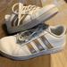 Adidas Shoes | Boys White And Gold Adidas Shoes | Color: Gold/White | Size: 12b