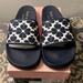 Kate Spade Shoes | Brand New In Box Kate Spade New York Olympia Rubber Slides | Color: Blue/White | Size: 9