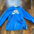 Nike Jackets & Coats | Blue Nike Hoodie | Color: Blue | Size: L