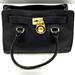 Michael Kors Bags | Michael Kors Mk Designer Hamilton Women's Black Leather Luxury Satchel Bag Purse | Color: Black/Gold | Size: Os