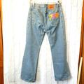 Levi's Jeans | Levi's Vintage Clothing 501 Paint Drip Design Button Fly Jeans | Color: Blue/Orange | Size: 30