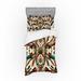 Ambesonne Rustic Bedding Set & Cinnamon Redbrown & Teal Polyester | Twin Duvet Cover + 2 Additional Pieces | Wayfair bsnev_429807_twin