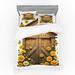 Ambesonne Rustic Bedding Set & Earth Yellow & Cocoa Polyester | California King Duvet Cover + 3 Additional Pieces | Wayfair bsnev_429822_calking