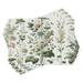Ambesonne Green Place Mats Set of 4 Vintage Farm Floral Huddle Standard White Multicolor | Wayfair ser_sd1797