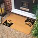 Trinx Jonea Hi Bye Cat 24 in. x 16 in. Non-Slip Outdoor Door Mat | 24 H x 16 W in | Wayfair 29EA4880CB6E4A0CA963FFF92642B224