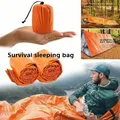 Sac de couchage étanche d'urgence couverture thermique de survie camping randonnée tente sac de