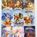 Avatar:The Last Airbender Saison 1 Neuf livres + Saison 2 Neuf livres Livre anglais Bande