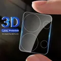 Étui de protection d'objectif d'appareil photo en verre pour Xiaomi capuchon d'objectifs incurvé 3D