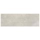 Wickes Boutique Paloma Grey Structure Ceramic Wall Tile - Cut Sample