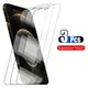 Protecteur d'écran pour iPhone verre de protection pour iPhone 14 Pro Max 13 12 Mini 11 Pro 15