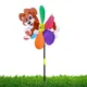 Colorful Garden Pinwheel Cartoon Animal 3D Windmill Home Garden Decoration Wind Spinner Whirligig