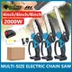 Electric Goddess Electric Saw 4/6/8 Inch Mini Chainsaw Brushless Wood Cutter Pruning Garden Power