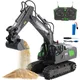 Remote Control Excavator Construction Car Toys for Boys 11CH RC Excavator for 6-7 8-12 Year Old