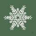 The Holiday Aisle® Holiday Ride Snowflake I Paper in White | 36" H x 36" W | Wayfair 11B0774F37E244B8BB4118BF16A1DC95