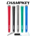 CHAMPKEY Ylite Rubber Golf Grips 13 Pack Midsize Golf Grips 5 Color Choice Hook Blade 15 Grip Tape