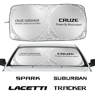 Car Windshield Sunshade Cover For Chevrolet Cruze BOLT Cavalier Colorado Corvette Onix Orlando Silverado Suburban Tahoe Tracker