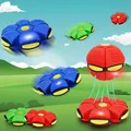 Flying UFO Kids Flat Throw Disc Ball Magic Balls with For Children's Toy Balls Boy Girl Outdoor