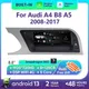 Android 13 Multimedia Player For Audi A4 B8 A5 Car Radio Screen GPS Navi Stereo WIFI Head Unit