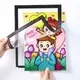 8K A4 A3 PVC Magnetic Photo Frame Magnet Picture Frame Certificates Display Poster Cover Frame