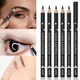 6pcs Eyebrow Eyeliner Pencils Makeup Pen Black Waterproof Eye Brow Pencil Long-lasting Nice Color