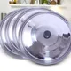 32/34/36/38/40cm Stainless Steel Pot Cover Wok Pan Pot Lids For Flat Pans Frying Pans Household Home