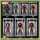 Marvel Iron Man Mk 1-7 Mark Hall Of Armor Set Of 1-7 Action Figure Avengers Tony Stark Legends