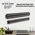 Powerful Magnetic Knife Holder ABS Metal Wall Mount Knife Block Magnet Knife Holder Bar Rack Knive