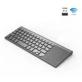 Thin 2.4G USB Wireless Keyboard with Touchpad Mouse Number Numeric Battery Wireless Keypoard for