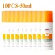 10PCS Set Oil Control Face Sunscreen SPF50+ Sun Protection Dry Touch Gel-Cream Anti-UV Anti-Shine