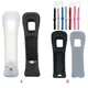 Silicone Case Cover Skin For Wii Remote Contoller with 7pcs Adjustable Hand Wrist Strap for PS3