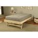 The Twillery Co.® Braunste Twin Solid Wood Daybed w/ Trundle & Mattress Wood in Brown | 24 H x 41 W x 75 D in | Wayfair