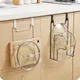 Hanging Pot Lid Rack for Cupboard Door Cutting Board Storage Shelf Kitchen Organizer Pan Cover Shelf